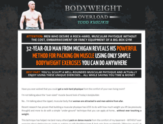 bodyweightoverload.com screenshot