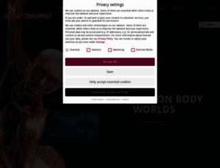 bodyworlds.com screenshot