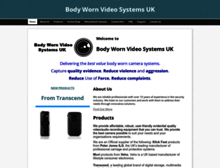 bodywornvideosystems.co.uk screenshot