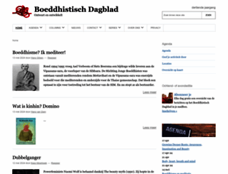 boeddhistischdagblad.nl screenshot