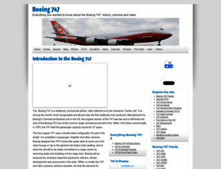 boeing-747.com screenshot