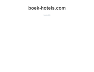 boek-hotels.com screenshot