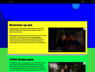 boeken.vpro.nl screenshot