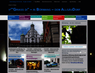 boerwang-online.de screenshot