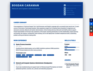 bogdancaraman.com screenshot