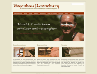 bogenbau-ronneburg.de screenshot