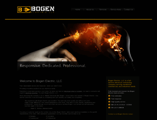 bogenelectric.com screenshot