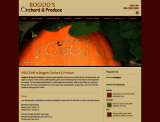 boggiosorchardandproduce.com screenshot