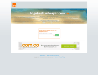 bogota-dc.adwayer.com.co screenshot