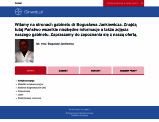 boguslawjankiewicz.ginweb.pl screenshot