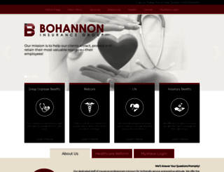 bohannoninsurance.com screenshot