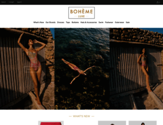 boheme-luxe.myshopify.com screenshot