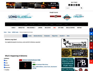 bohemia.longisland.com screenshot