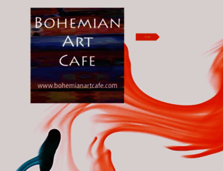 bohemianartcafe.com screenshot