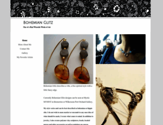 bohemianglitz.com screenshot