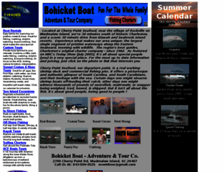 bohicketboat.com screenshot