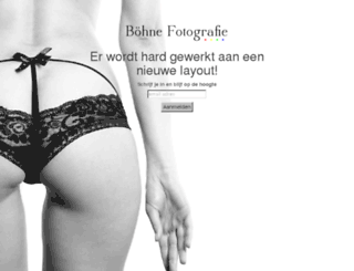bohnefotografie.nl screenshot