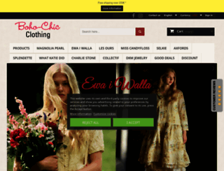 boho-chic-clothing.com screenshot