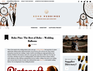 boho-weddings.com screenshot