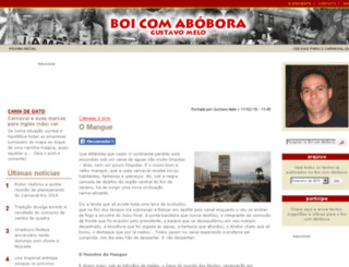 boicomabobora.galeriadosamba.com.br screenshot