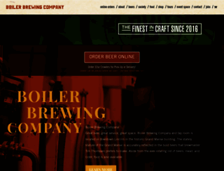 boilerbrewingcompany.com screenshot
