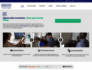 boilers.rightio.co.uk screenshot