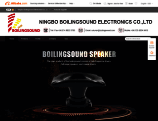 boilingsound.en.alibaba.com screenshot