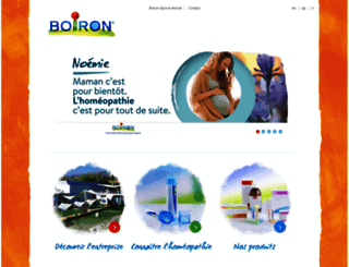 boiron-swiss.ch screenshot