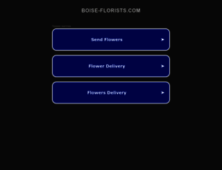 boise-florists.com screenshot