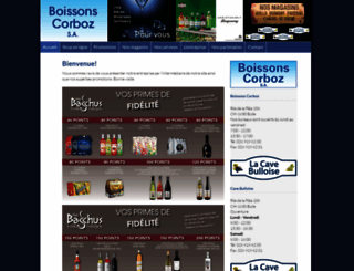 boissons-corboz.ch screenshot