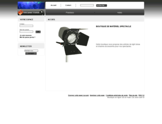 boitematerielspectacle.clic-and-cash.fr screenshot