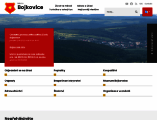 bojkovice.cz screenshot