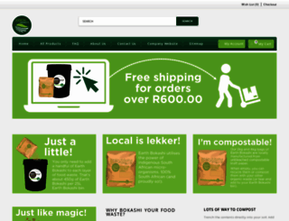 bokashishop.co.za screenshot