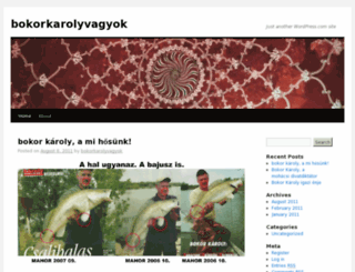 bokorkarolyvagyok.wordpress.com screenshot