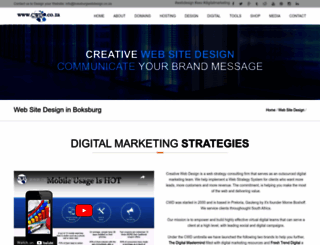 boksburgwebdesign.co.za screenshot