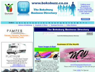 boksbuzz.co.za screenshot