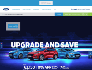 bolandford.ie screenshot