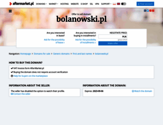 bolanowski.pl screenshot