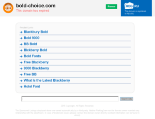 bold-choice.com screenshot