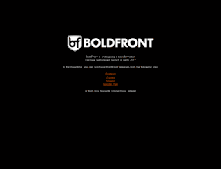 boldfront.com screenshot