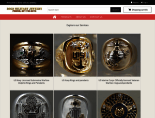 boldmilitaryjewelry.com screenshot