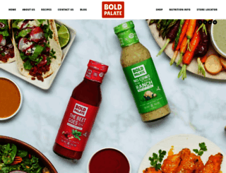 boldpalatefoods.com screenshot