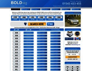 boldreg.co.uk screenshot
