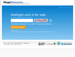 boldright.com screenshot