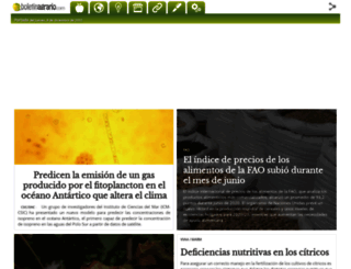 boletinagrario.com screenshot