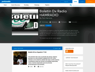 boletindxradiado.podomatic.com screenshot