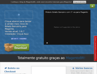 boleto.magentobr.com screenshot