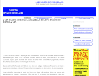 boletobancodobrasil.com screenshot