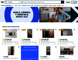 bolivar.olx.com.co screenshot