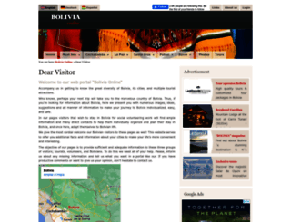 bolivia-online.net screenshot
